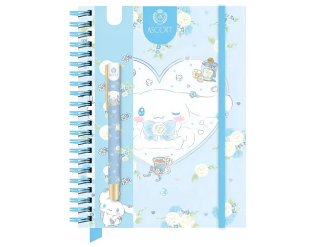 SET LIBRETA CINNAMOROLL + BOLIGRAFO