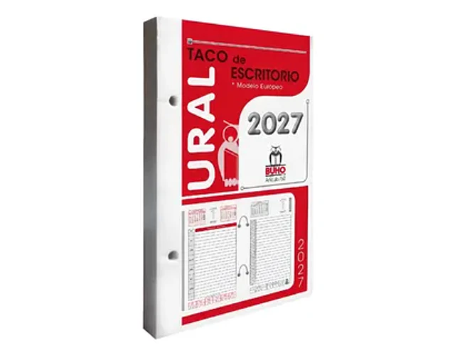 TACO CALENDARIO URAL 2027 BUHO