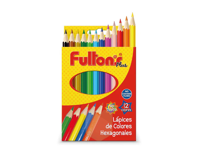 LÁPICES DE COLORES CORTOS FULTONS