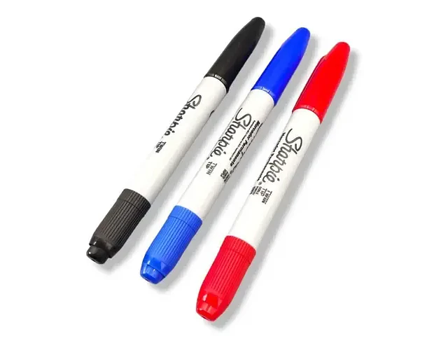 BLISTER DE 3 MARCADORES DOBLE PUNTA SHARPIE	