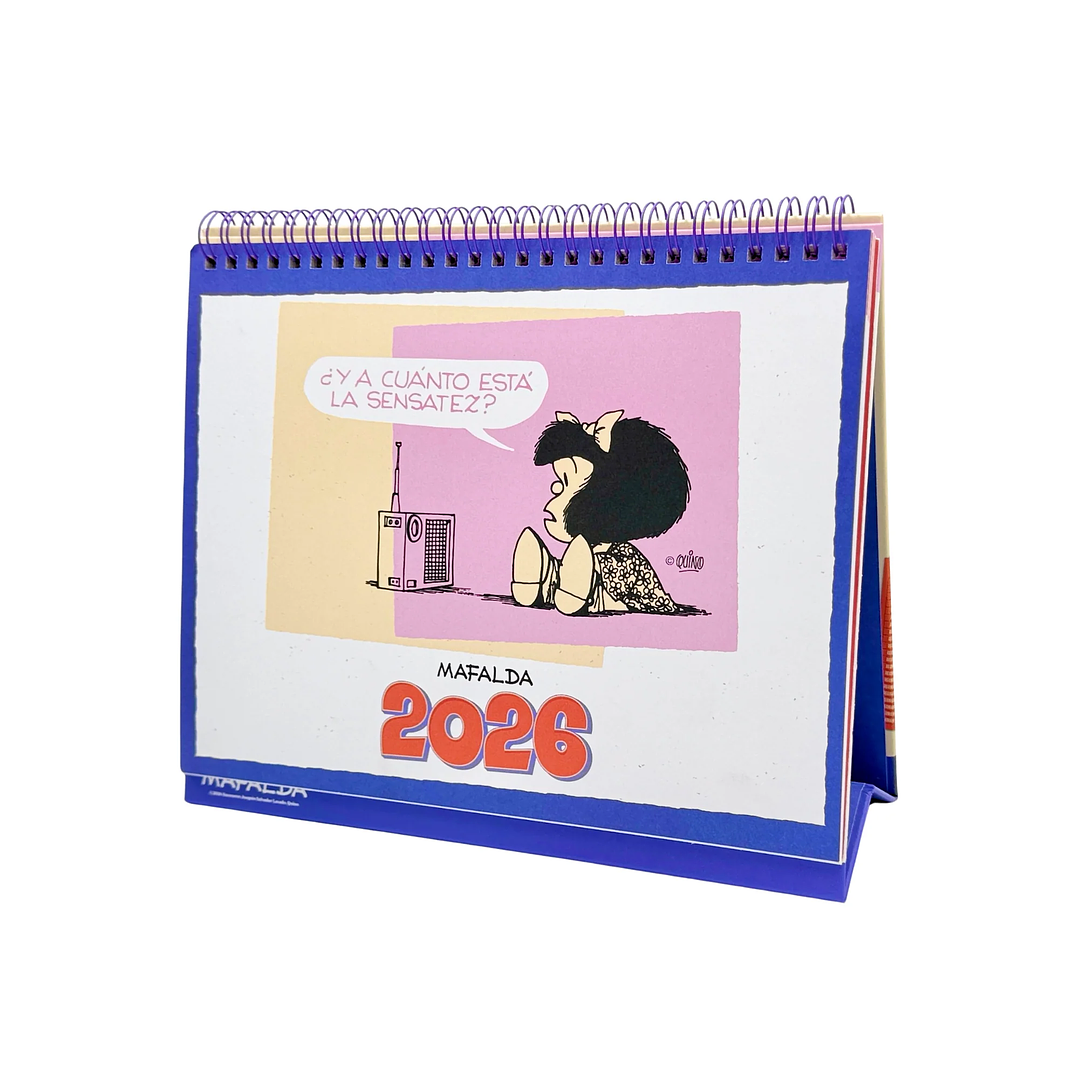 Calendario Escritorio Gnottas 2026 Mafalda 1