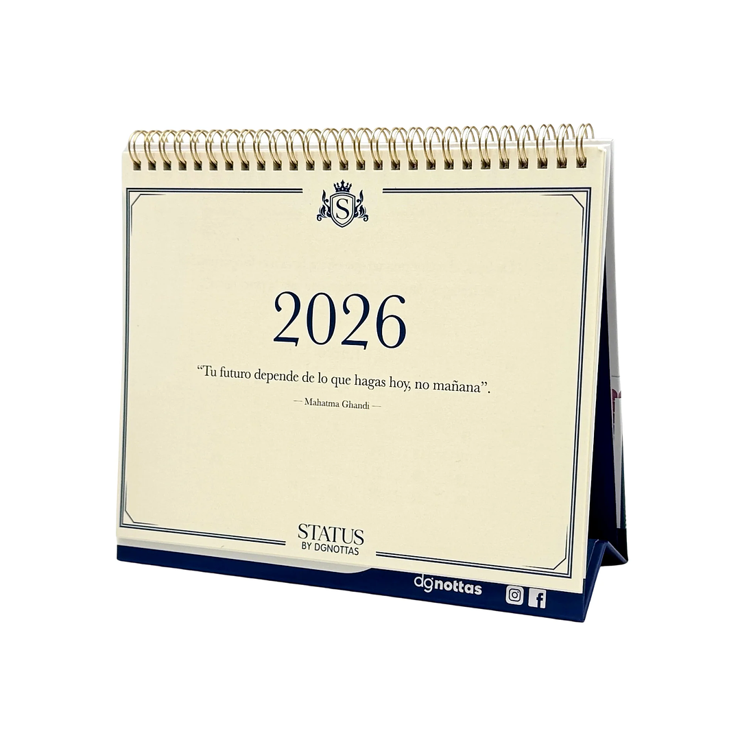 Calendario Escritorio Gnottas 2026 Ejecutivo 1