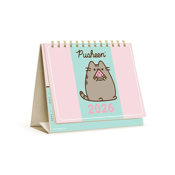 Calendario Escritorio Artesco 2026 Pusheen I 1