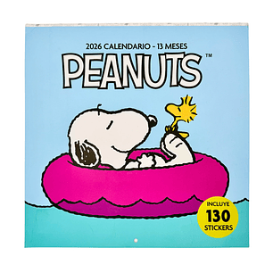 Calendario Pared Gnottas 2026 Snoopy