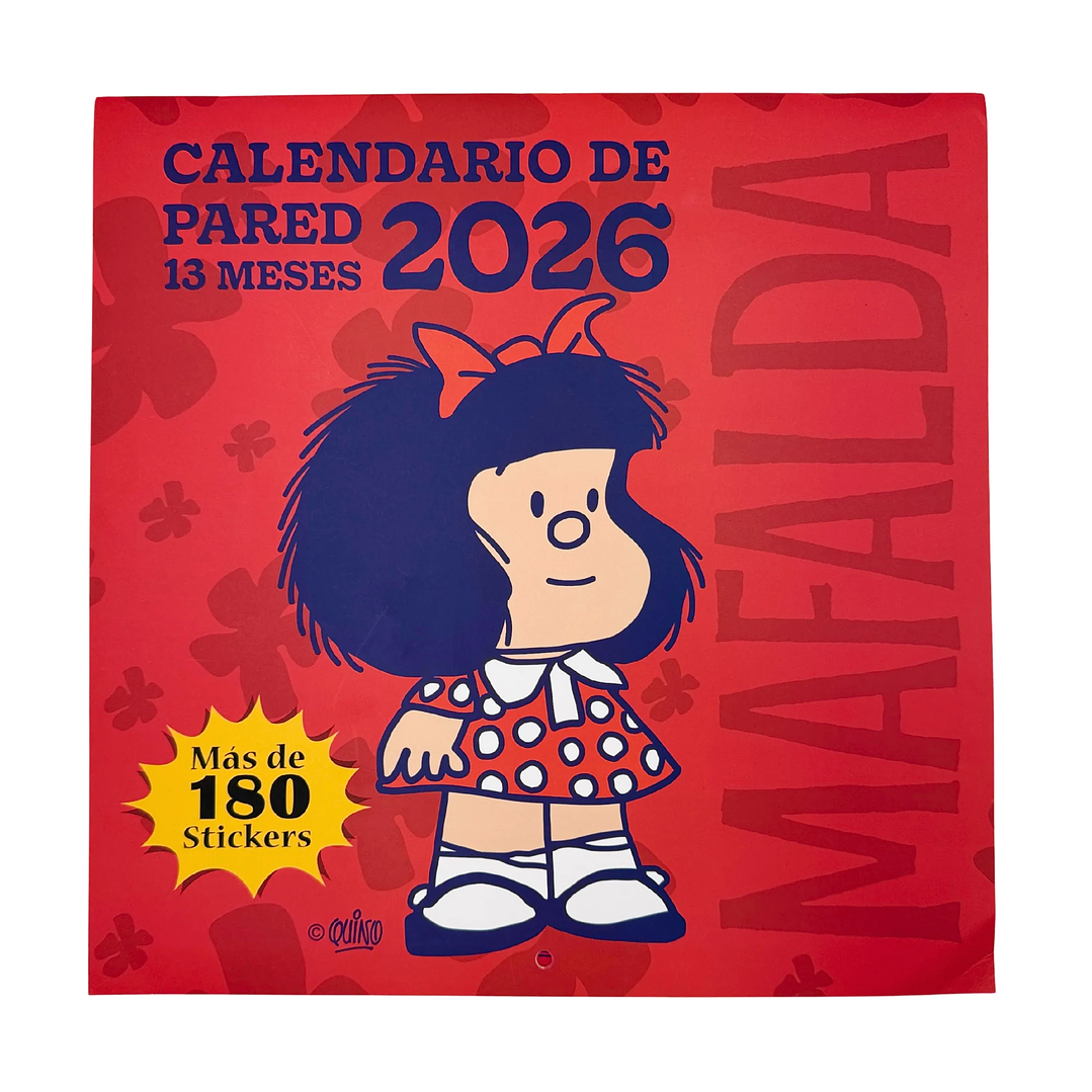 Calendario Pared Gnottas 2026 Mafalda 1
