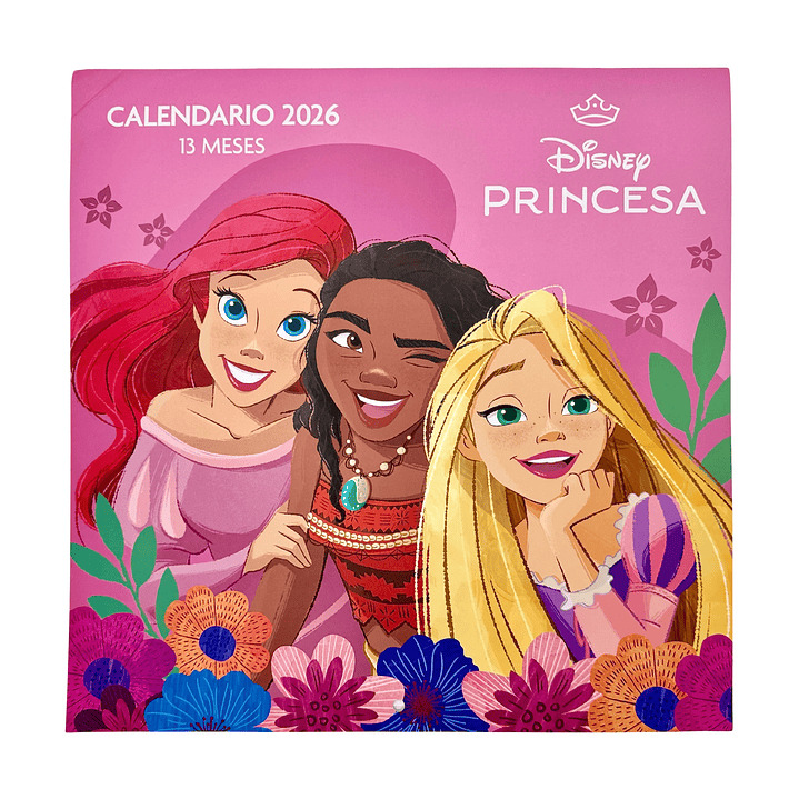 Calendario Pared Gnottas 2026 Princesas 1