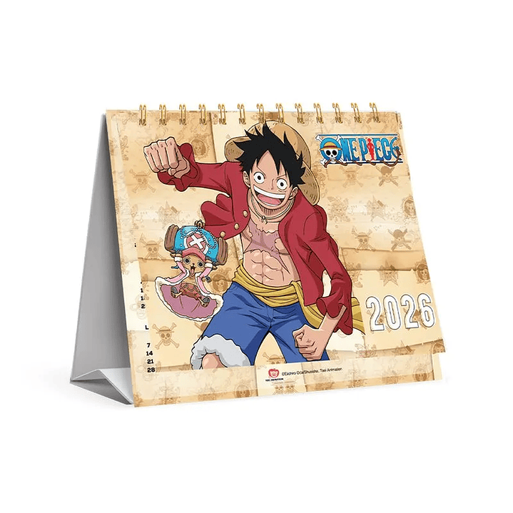 Calendario Escritorio 2026 One Piece 1
