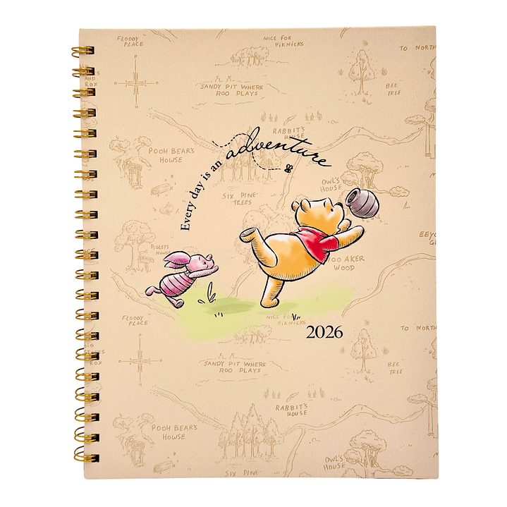 Planner Brief Gnottas 2026 Winnie The Pooh A4 1
