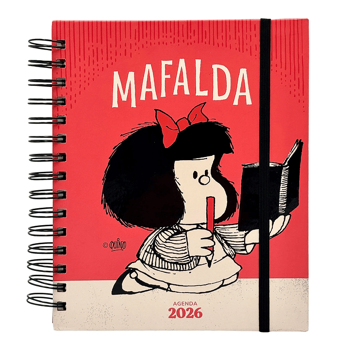 Agenda Gnottas 2026 Mafalda (Rojo) 1