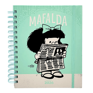 Agenda Gnottas 2026 Mafalda (Verde)