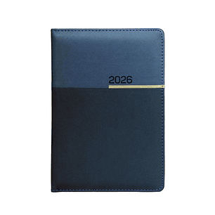 Agenda Artesco 2026 Bicolor Azul
