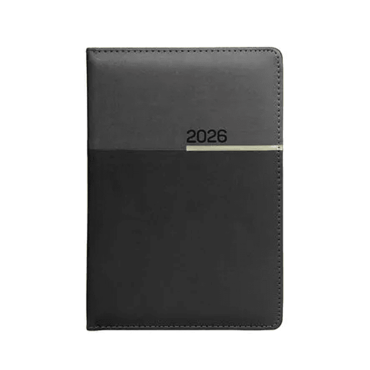 Agenda Artesco 2026 Bicolor Gris 1