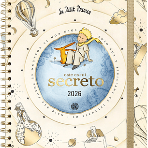 Agenda Gnottas 2026 El Principito Semanal C/Espiral 