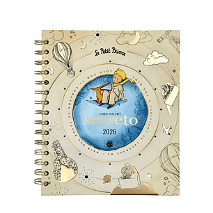 Agenda Gnottas 2026 El Principito Semanal C/Espiral 