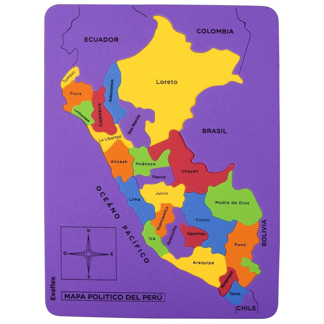 MAPA DEL PERU  EVAFLEX   EV00235 1