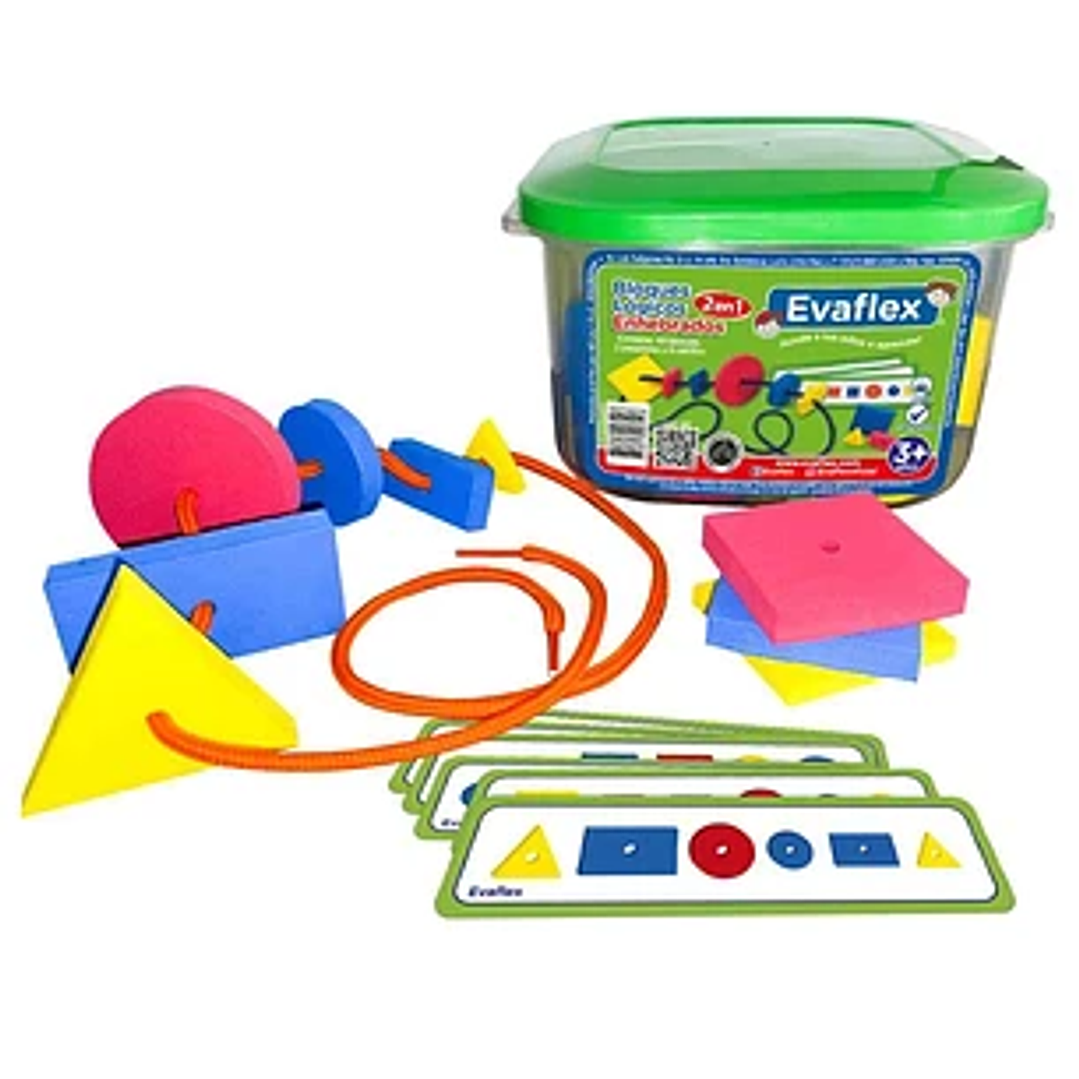 BLOQUES MAGICOS  X 38 PZS   EDUK-T 1