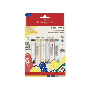 PLUMON FABER MULTIMARK SHAKE & PAINT BASICOS X6  452206