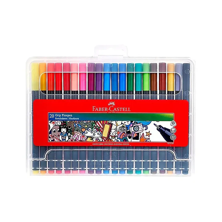 PLUMON FABER GRIP FINE PEN 0.4 X 20         451419 1