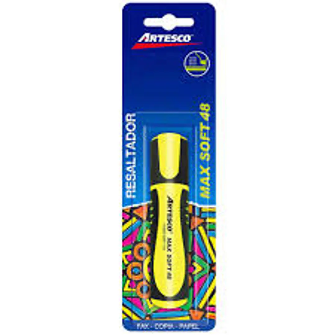 PLUMON ARTESCO MAX SOFT RESALTADOR BLISTER 2