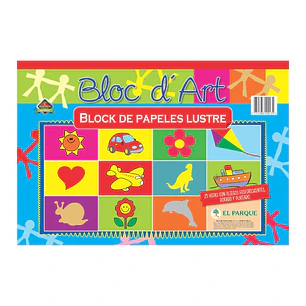 BLOCK ART COLOR EL PARQUE LUSTRE X25H