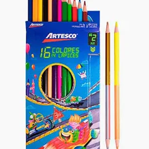 COLOR ARTESCO X 12 LARGOS/16 COLORES