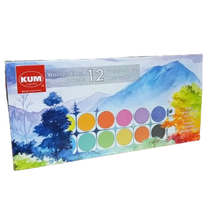 ACUARELA KUM X12 COLORES 1