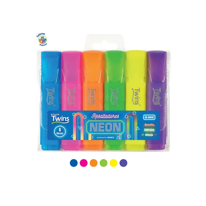 PLUMON TWINS NEON X6 RESALTADOR 1