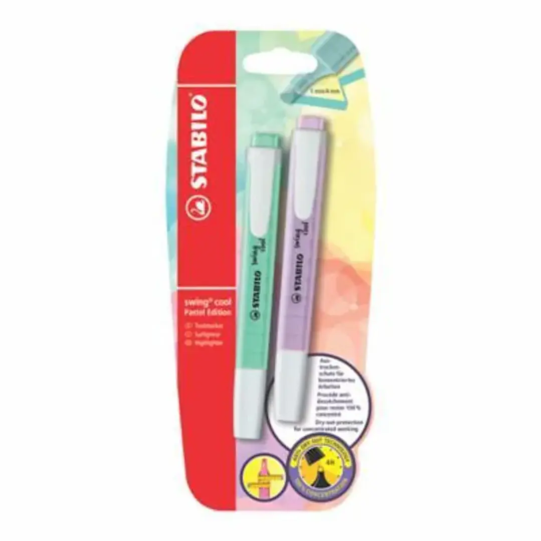 PLUMON STABILO SWING COOL PASTEL X2 1