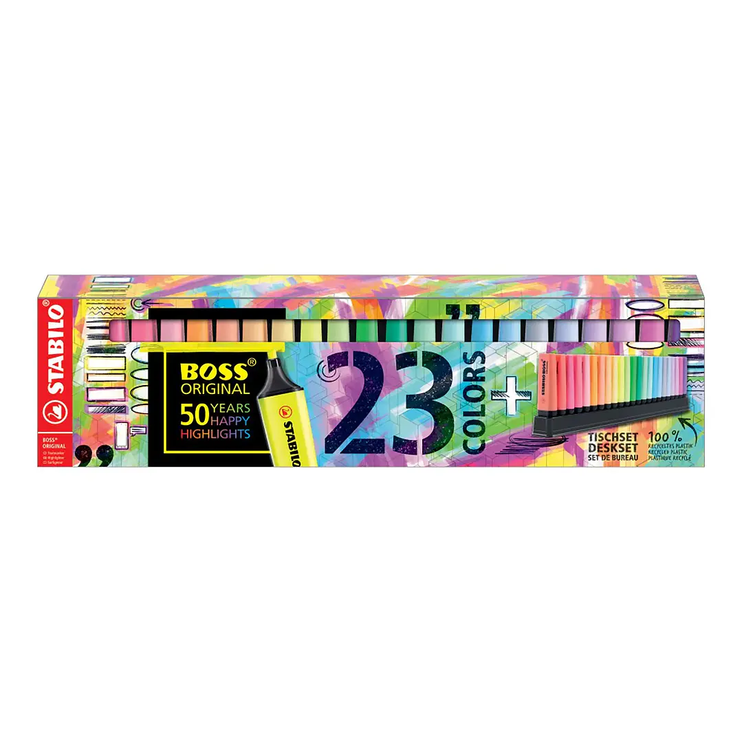 PLUMON STABILO BOSS RESALTADOR X 23      7023-01-5 1