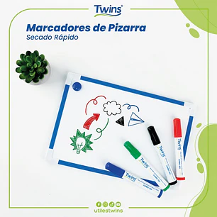 PLUMON TWINS 123 P/PIZARRA 