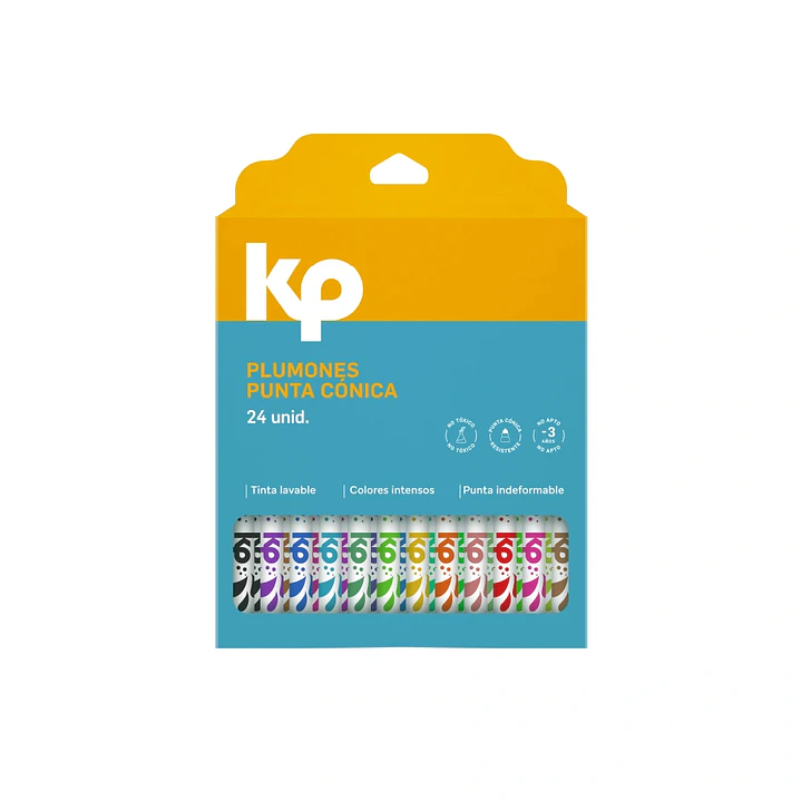 PLUMON KP X 24  PUNTA CONICA 1