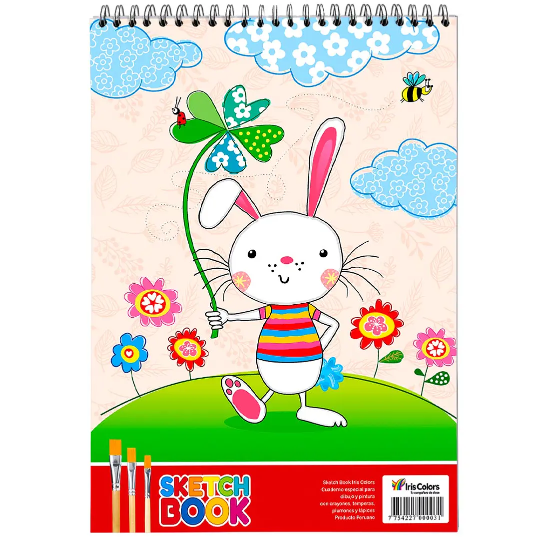 SKETCH BOOK IRIS COLOR  X50 HJS   C/MARCO  ANILLADO 1