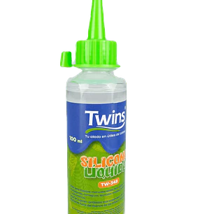 SILICONA TWINS LIQUIDA  100 ML    TW-348
