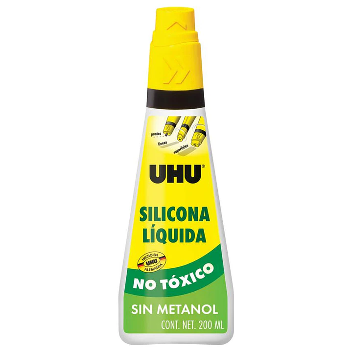 SILICONA  UHU LIQUIDA X 200ML 1
