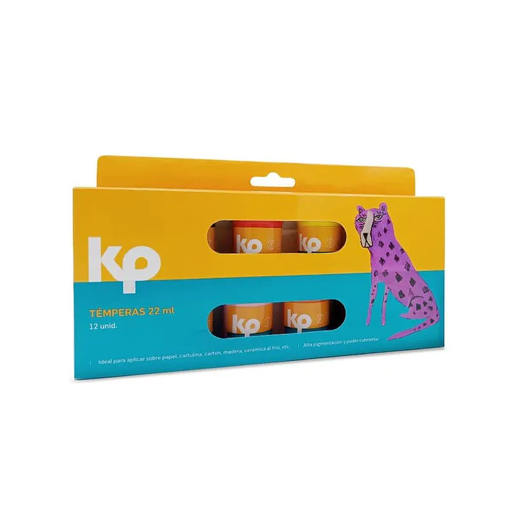 TEMPERA X 12 KP ESTUCHE 1
