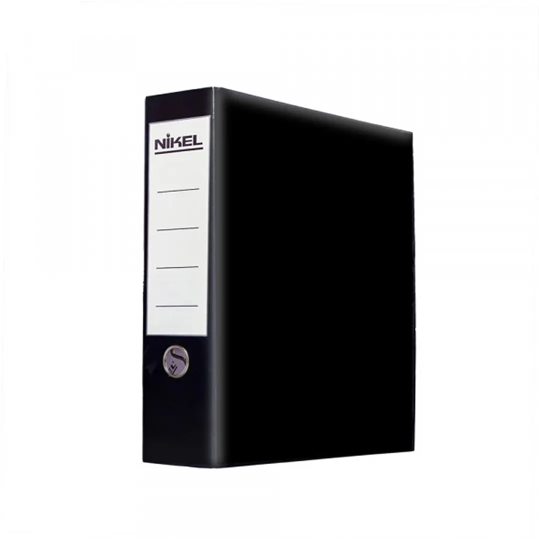 ARCHIVADOR NIKEL OF L/ANCHO PLAST. NEGRO 1