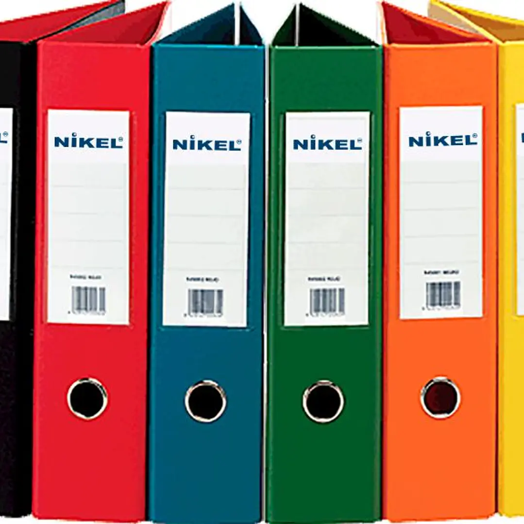 ARCHIVADOR NIKEL OF L/ANCHO PLAST.COLOR 1