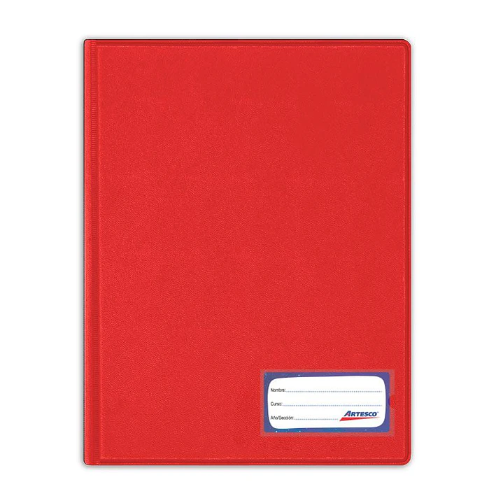 FOLDER ARTESCO A4 D/TAPA C/GUSANO  6