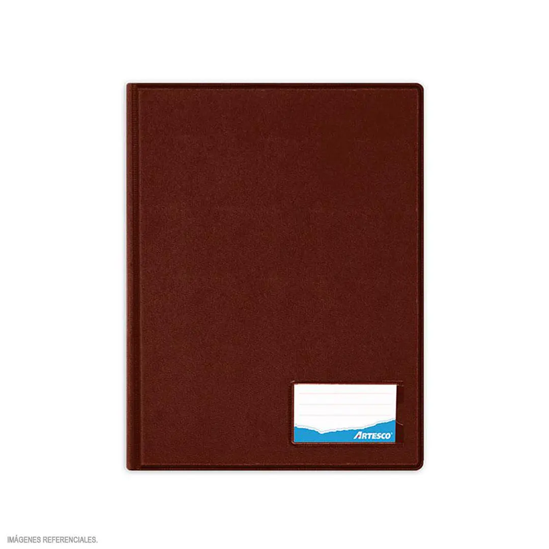 FOLDER ARTESCO A4 D/TAPA C/GUSANO  10