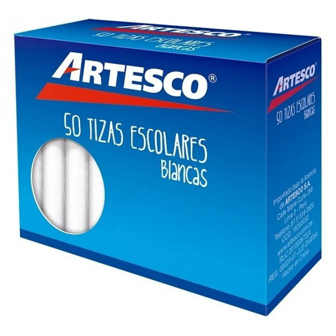 TIZA ARTESCO BLANCA        CJX 50 1