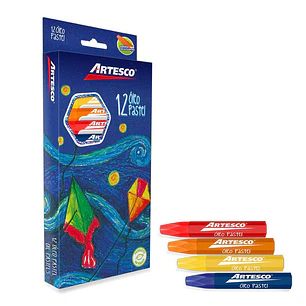 TIZA ARTESCO OLEO PASTEL X 12 JUMBO