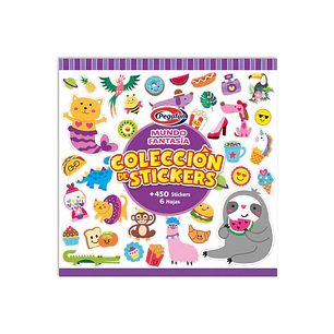 STICKER PEGAFAN MUNDO FANTASIA  +300    SBA4504V