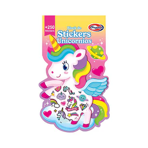 STICKER PEGAFAN BLOCK UNICORNIOS  +250    SBA1915V