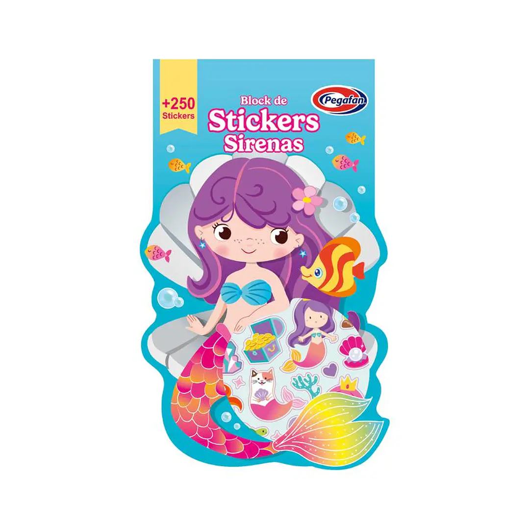 STICKER PEGAFAN BLOCK SIRENITA  +250    SBA1914V 1