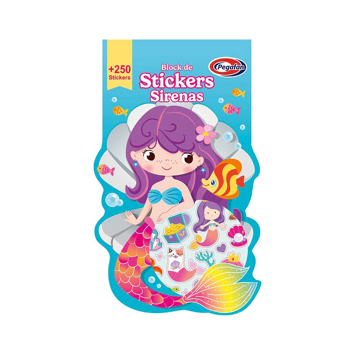 STICKER PEGAFAN BLOCK SIRENITA  +250    SBA1914V 1