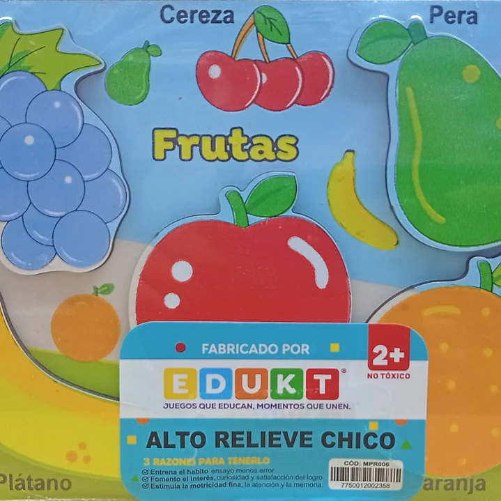 ROMPECABEZA EDU-KT ALTO RELIEVE CHICO 3