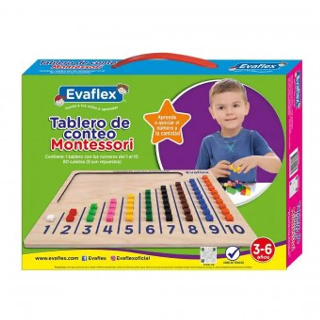 TABLERO DE CONTEO MONTESSORI      EV00640 1
