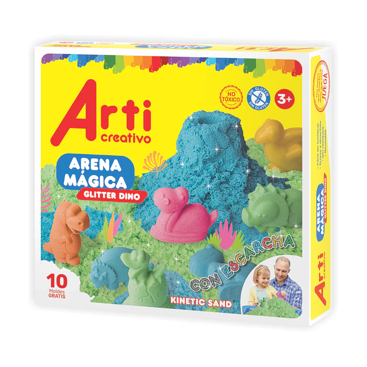  ARENA MAGICA ARTI GLITTER DINO   TAC035-11 1
