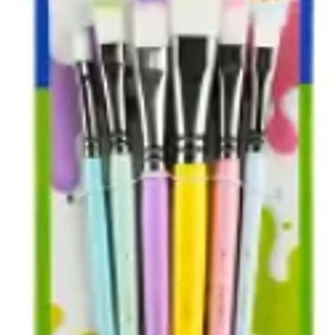 PINCEL TWINS PASTEL RECTO X6   AR-01273