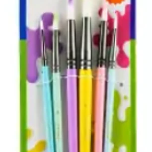 PINCEL TWINS PASTEL REDONDO X6   AR-01271